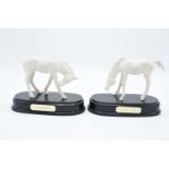 Royal Doulton horse figures Young Spirit and Sunlight (2). In good condition with no obvious