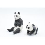 Beswick panda cub 1815 and Chi Chi 2944 (2). In good condition with no obvious damage or