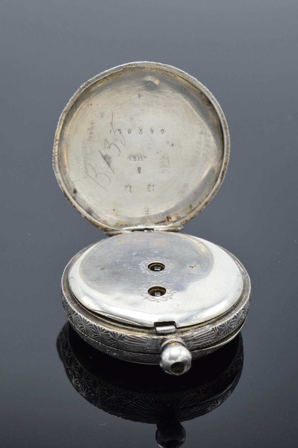 A collection of silver and silver coloured items to include a vesta case (Birmingham 1902) (holes to - Image 8 of 21