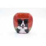 Anita Harris Art Pottery limited edition vase of a Collie: produced in an exclusive edition of 25