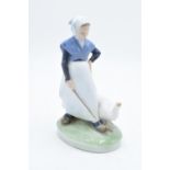 Royal Copenhagen figure Goose Girl 528. In good condition with no obvious damage or restoration.