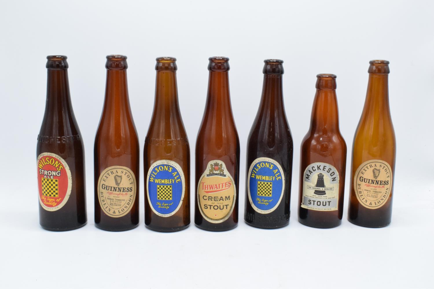 A collection of vintage 20th century beer bottles (mainly brown) to include makes such as Mackeson - Image 2 of 5