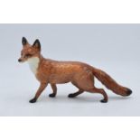 Beswick large standing Fox 1016A with black tip to the tail. 13cm tall. In good condition with no