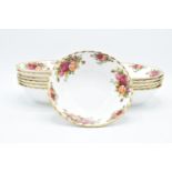 A collection of Royal Albert Old Country Roses items to include 12 x 6 1/4'' bowls (12). In good
