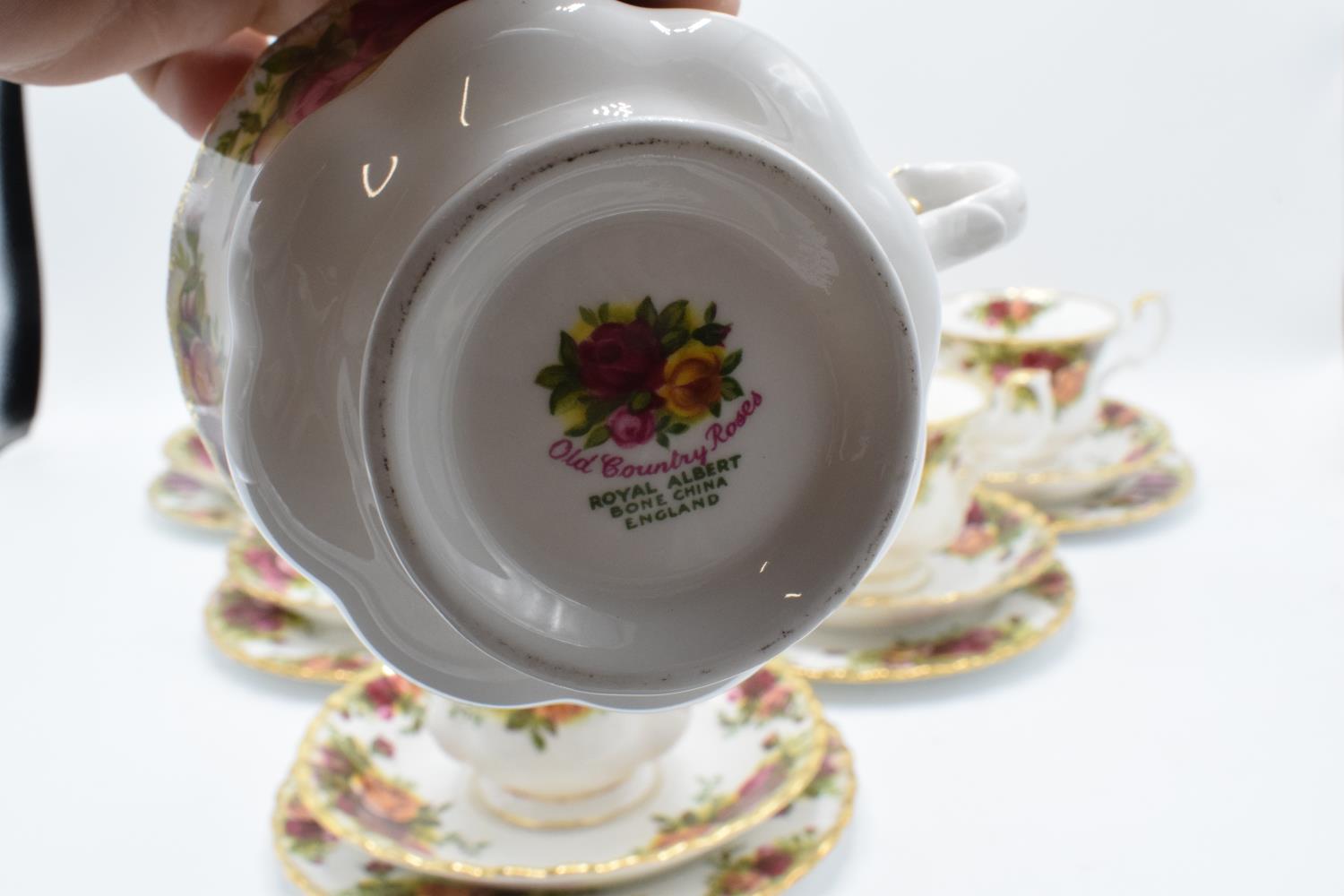 A collection of Royal Albert Old Country Roses items to include 6 trios (18 pieces). In good - Image 2 of 2