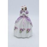 Royal Worcester lady figure 'Sweet Anemone' limited edition. 17cm tall. In good condition with no