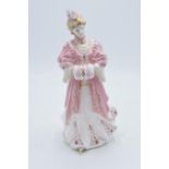 Coalport limited edition lady figure 'Lady Harriet' 2218/12500. In good condition with no obvious