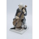 Bing and Grondahl figure of a Cellist / Musician 2032. In good condition with no obvious damage or