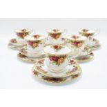 A collection of Royal Albert Old Country Roses items to include 6 trios (18 pieces). In good