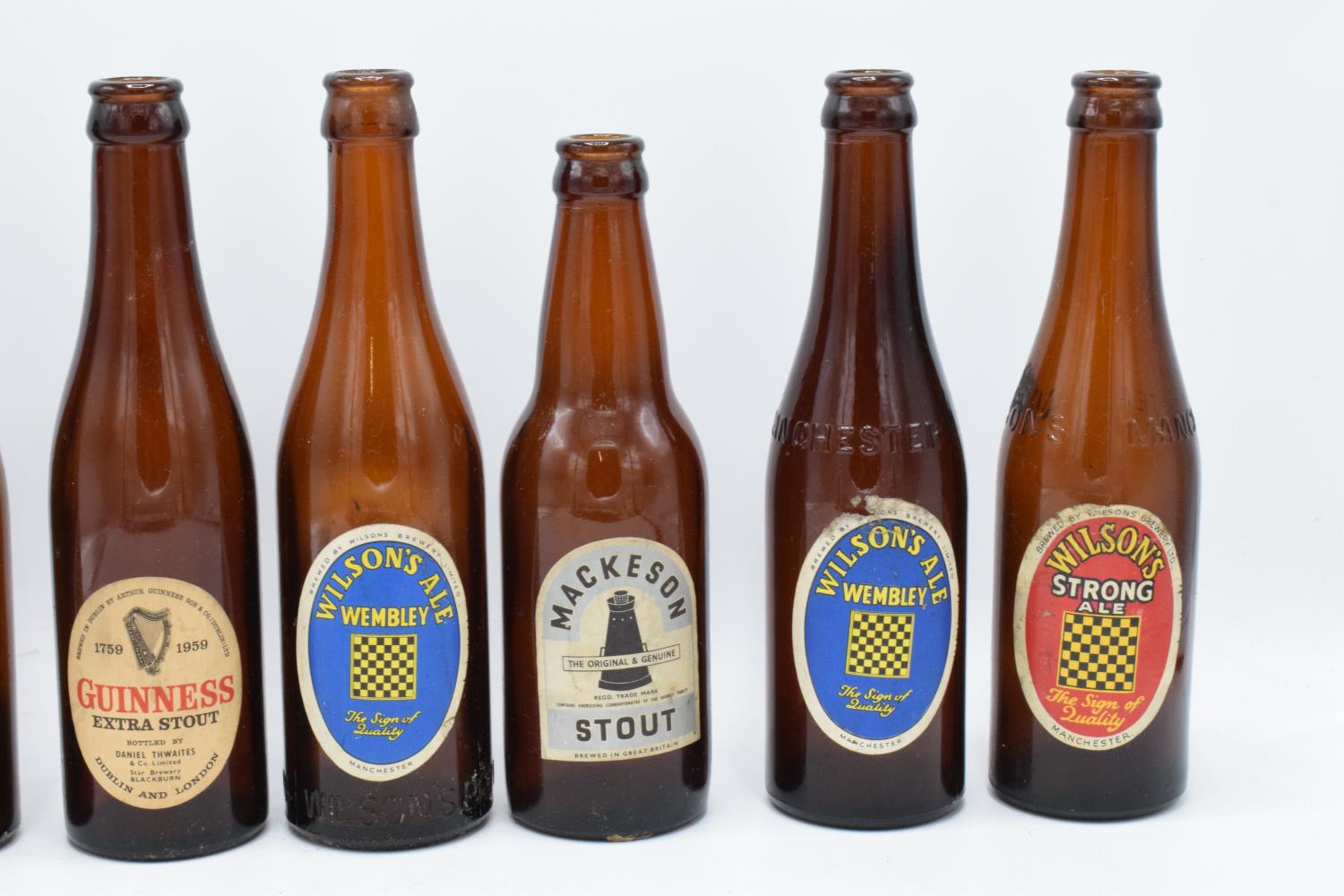 A collection of vintage 20th century beer bottles (mainly brown) to include makes such as Mackeson - Image 5 of 6