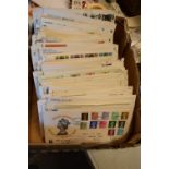 A large collection of 300+ mainly used First Day Covers and similar to include various occasions