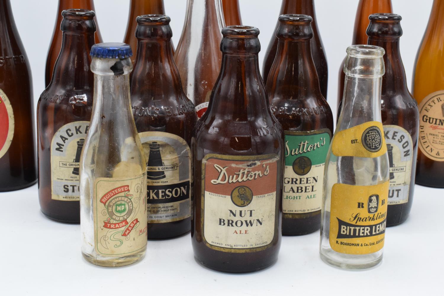 A collection of vintage 20th century beer bottles (mainly brown) to include makes such as Mackeson - Image 4 of 5