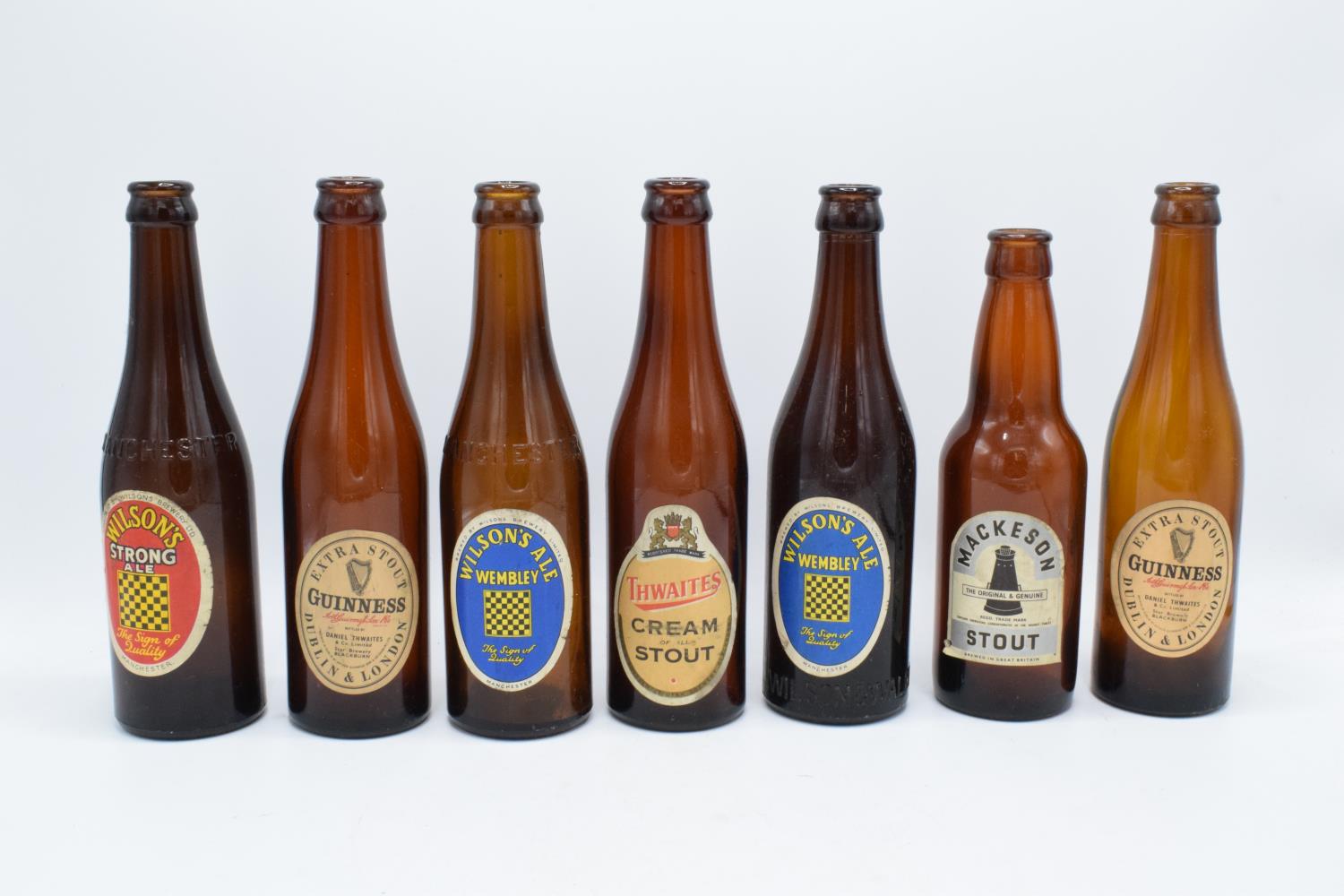 A collection of vintage 20th century beer bottles (mainly brown) to include makes such as Mackeson - Image 5 of 5