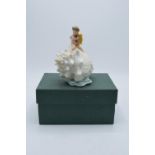 Boxed Minton figure 'L'enfant A La Lyre' from the Les Enfants de la Mer series. Number 10/500. In