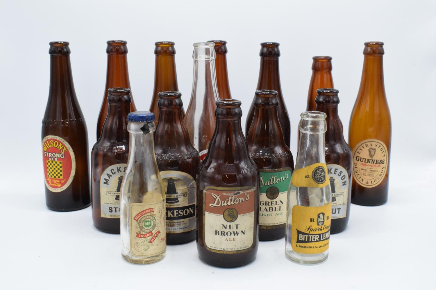 A collection of vintage 20th century beer bottles (mainly brown) to include makes such as Mackeson - Image 3 of 5