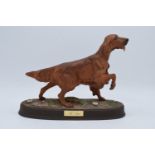 Royal Doulton matte red setter on a base. In good condition with no obvious damage or restoration.