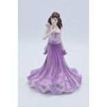 Coalport limited edition lady figure 'Someone Special' 383/2000. 20cm tall. In good condition with