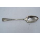 A William IV/ Victorian silver basting spoon. London 1837. James Beebe. 105.4 grams.