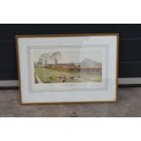 A framed Cecil Aldin print of 'The Cheshire Hounds: Away from Tattenhall' published by Felix