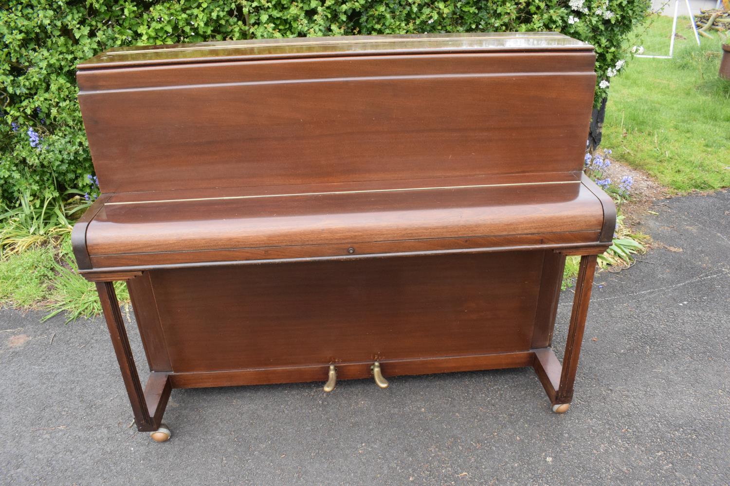 A Breedon and Middleton 'Mydleton' of 42 High Street Crewe upright wooden piano with 85 keys - Image 9 of 11