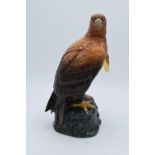 Royal Doulton golden eagle Whyte and Mackay Scotch Whiskey 70cl 40% with contents. In good condition