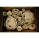A collection of Johnson Brothers china tea set to include plates, side plates etc amongst similar