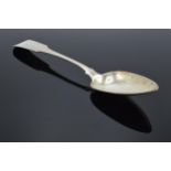 Irish silver serving spoon, Dublin 1809, weight 77.1g. In good condition.