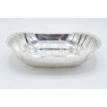 Art Deco silver fruit bowl Sheffield 1929: Weight 342g, has engraved dedication to one edge. In good