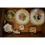 A collection of 19th but mainly 20th century Staffordshire and other pottery to include comports,