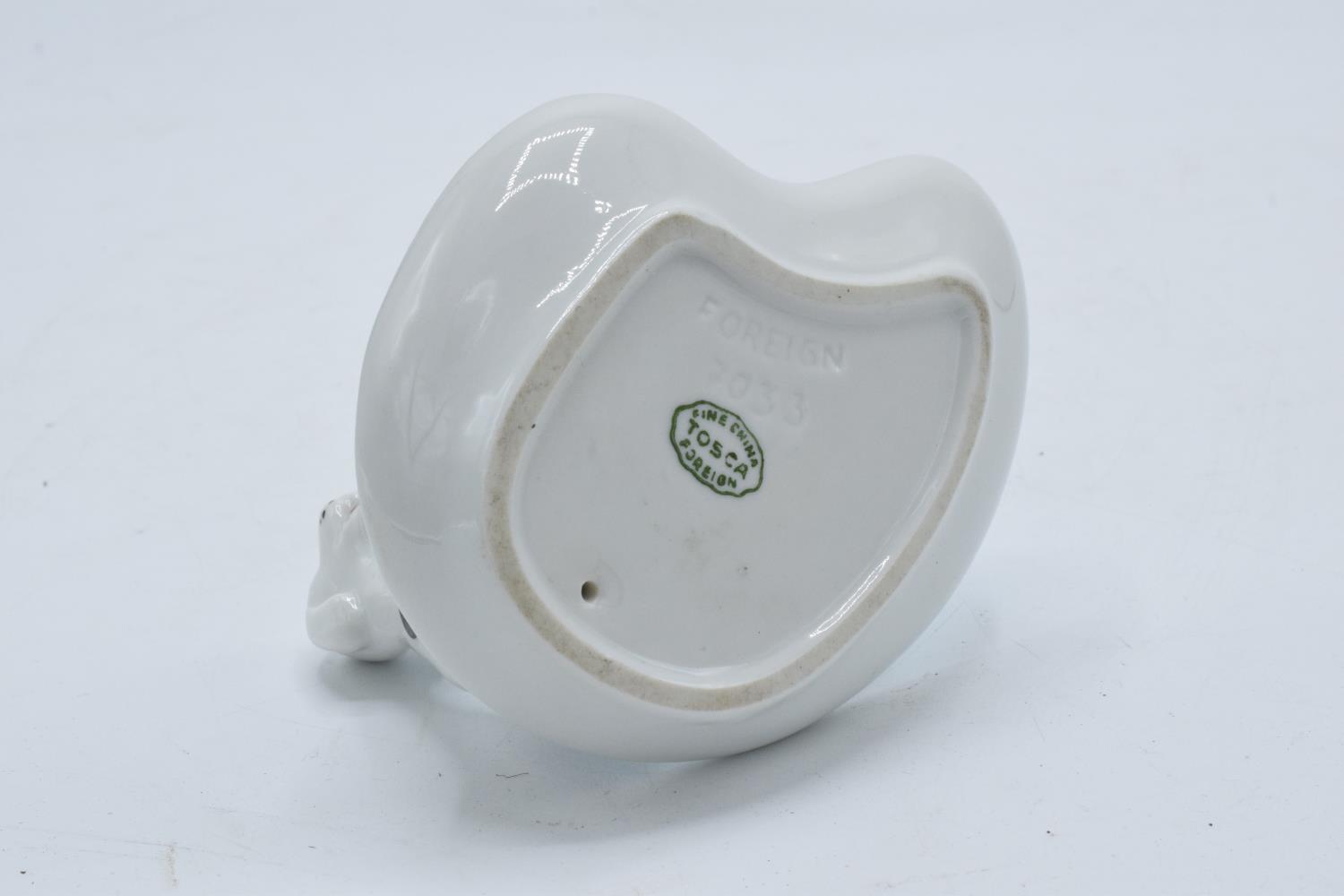 A Tosca Fine China of Germany model of a dog ashtray. In good condition with no obvious damage or - Image 3 of 3