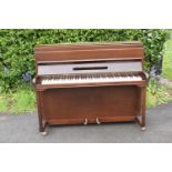 A Breedon and Middleton 'Mydleton' of 42 High Street Crewe upright wooden piano with 85 keys