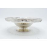 Silver comport / footed bowl, Birmingham 1925 made by Oldfield Ltd. 195.6 grams. In good