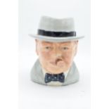 Bairstow Manor Pottery The Life and Times of Winton Churchill The Yalta Character Jug. Limited