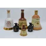 A collection of sealed whisky decanters to include Bells Old Scotch 75cl 43%, Birth of Prince