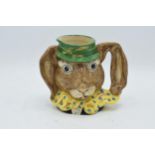 Large Royal Doulton character jug The March Hare D6776. In good condition with no obvious damage