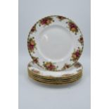 A collection of Royal Albert Old Country Roses items to include 6 x 27cm diameter plates (6). In