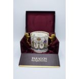 Boxed Paragon Loving Cup Charles and Diana: limited edition of 750 (box and certificate).In good