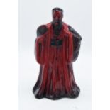 Royal Doulton Flambe figure Confucius DN3314. 23cm tall. In good condition with no obvious damage or