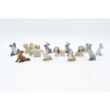 A collection of Wade Hatbox Disney figures and others to include Jock, Scamp, Bambi etc (odd ones