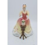 Royal Doulton lady figure Sarah HN3380. Signed by Michael Doulton. In good condition with no obvious
