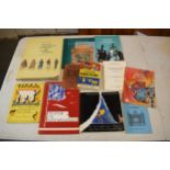 A collection of German theatre books and similar to include Suffloren, Vi Spiller Dukketeater and