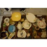 A good and large collection of mixed pottery to include Carlton Ware, Sylvac, Midwinter, Meaking,