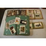 A collection of post card albums to include British and foreign contents to include late 19th and