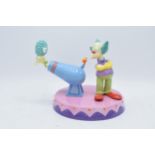 Coalport Characters The Simpsons figure Side Show Mel Gets Fired, number 334 / 2000. In good