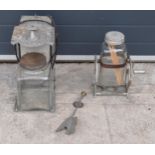 A vintage Blow electric butter churn (untested) with jar and attachment together with a Rowlway