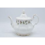 Royal Albert large teapot in the Winsome design. In good condition with no obvious damage or