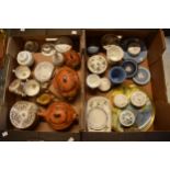 A good collection of pottery to include Wedgwood Jasperware, Angela, Wild Strawberry etc, Burlington