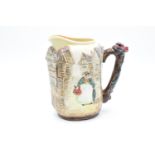 Royal Doulton embossed Dickens ware jug 'Sairey Gamp'