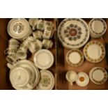 A large collection of Broadhurst ironstone tea and dinner ware to include Renaissance (approx 48