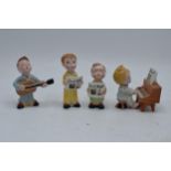 A collection of Beswick Bedtime Chorus figures to include Pianist and Piano 1801 and 1802, Boy